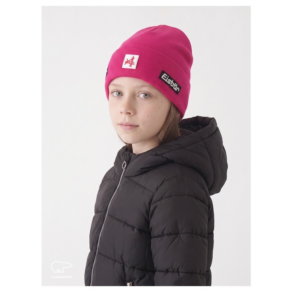 Czapka narciarska Eisbar Rai MÜ SA Kids Pitti Pink 55 2027