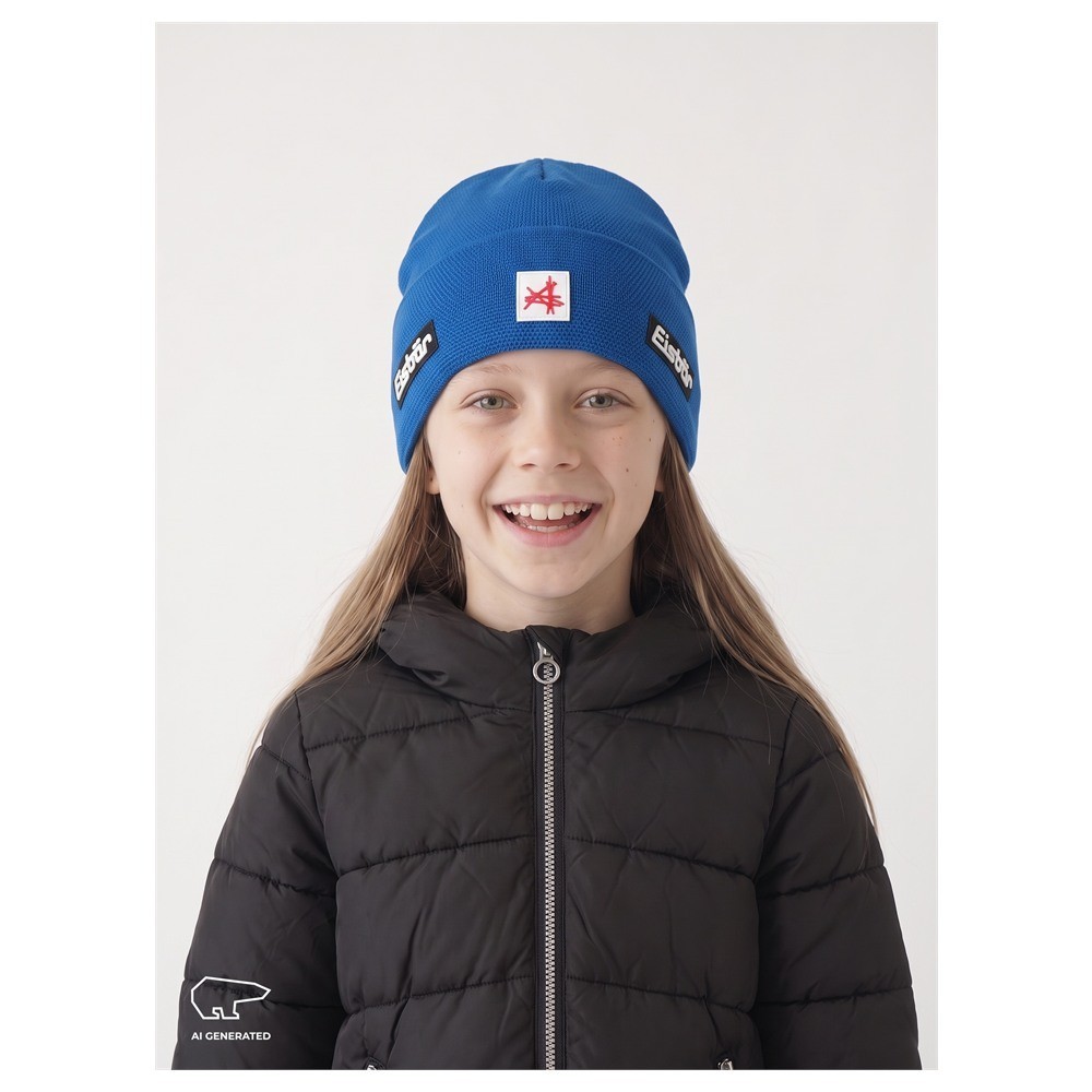Czapka narciarska Eisbar Rai MÜ SA Kids Horizon Blue 55 2027