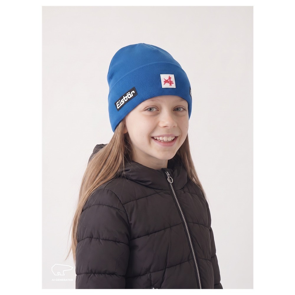 Czapka narciarska Eisbar Rai MÜ SA Kids Horizon Blue 55 2027