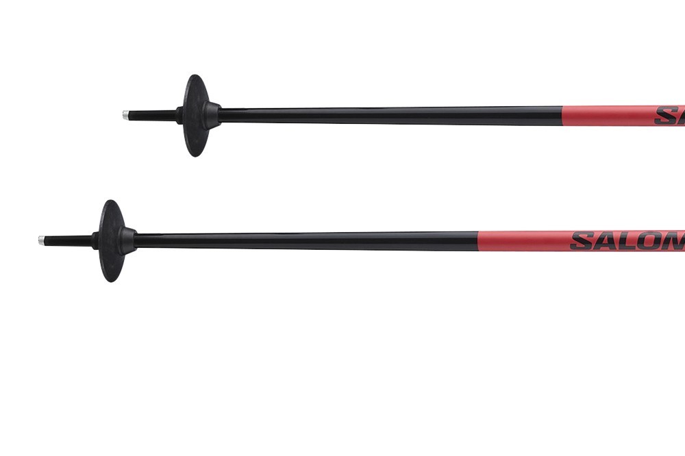 Kijki narciarskie Salomon POLAR JR Black / Race Blue 2027