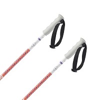 Kijki narciarskie Salomon POLAR JR White / Fusion Coral 2027