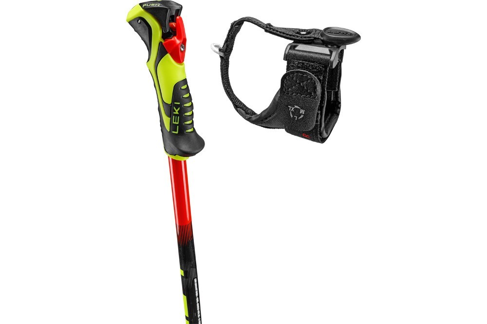 Kijki narciarskie Leki WCR Evo Lite SL TR Red 2027