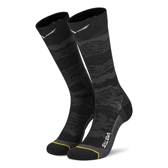 Skarpety Salewa Ortles Alpine Merino Sock Black Out 2027