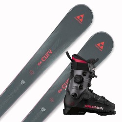 Zestaw zjazdowy damski Fischer The Curv DTI WS + RS11 GW + Salomon S/PRO SUPRA DUAL BOA 115 W 2027