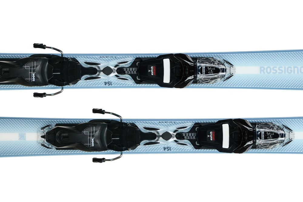 Zestaw zjazdowy damski Rossignol Nova 4 + XP10 + Fischer Premio 85 HV GW 2027