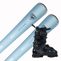 Zestaw zjazdowy damski Rossignol Nova 4 + XP10 + Fischer Premio 85 HV GW 2027