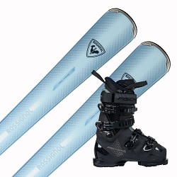 Zestaw zjazdowy damski Rossignol Nova 4 + XP10 + Fischer Premio 85 HV GW 2027