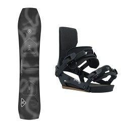 Zestaw snowboardowy Ride Warpig + Drone Black 2027
