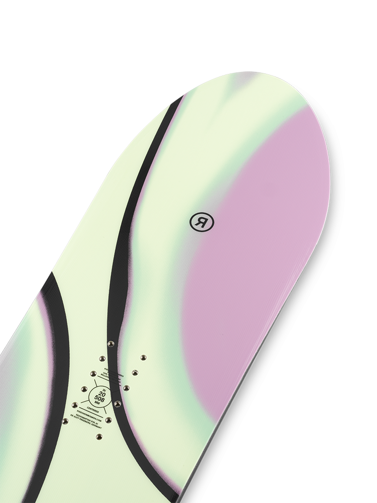 Zestaw snowboardowy damski Ride Compact 2027 + CL-4 Pink