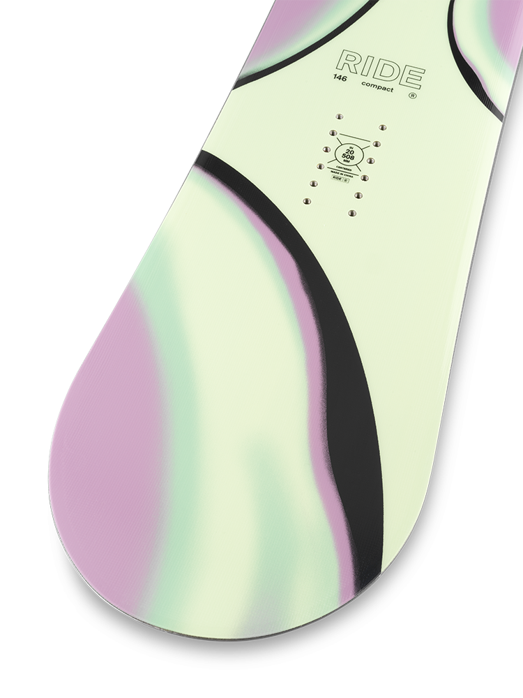 Zestaw snowboardowy damski Ride Compact 2027 + CL-4 Pink