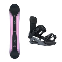 Zestaw snowboardowy damski Ride Heartbreaker 2027 + CL-2