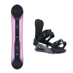 Zestaw snowboardowy damski Ride Heartbreaker 2027 + CL-2