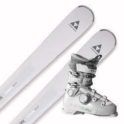 Zestaw zjazdowy damski Fischer Lite 70 + RS 9 GW + Head Edge 85 W HV Boa 2027