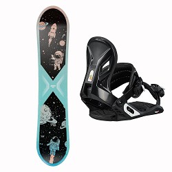 Zestaw Snowboardowy dla dzieci Head Rowdy Flex JR + P JR