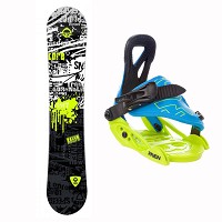 Zestaw Snowboardowy dla dzieci Raven Core Junior + S160 2027