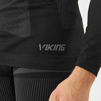 Komplet bielizna męska termoaktywna termiczna Viking Dante Black Grey 2027