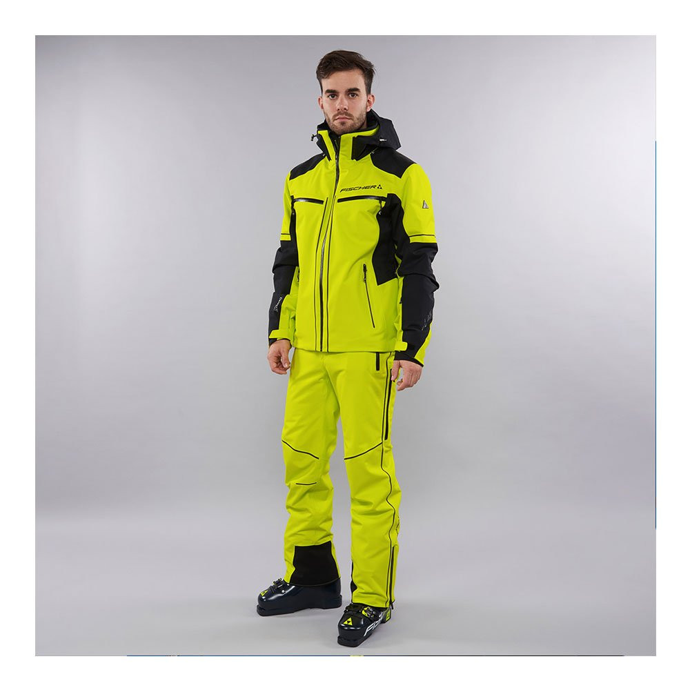 Spodnie narciarskie Fischer RC4 Hans Knauss Evening Yellow