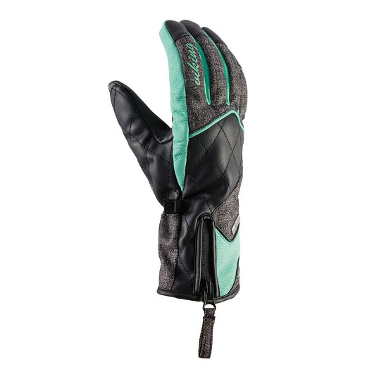 Rękawice narciarskie damskie Viking Atria Turquoise - OUTLET