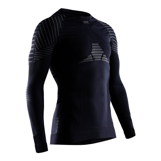 Bluza męska termoaktywna termiczna X- Bionic Invent 4.0 Black Charcoal 2026