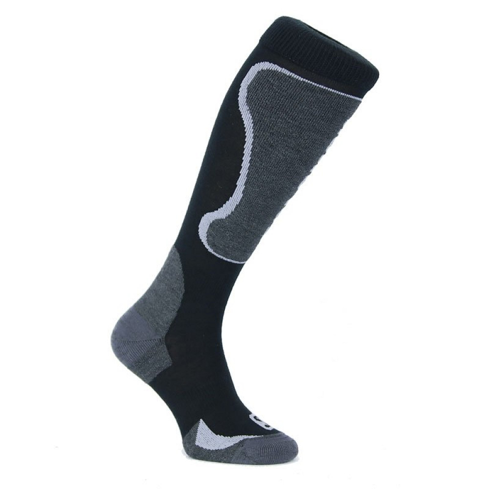 Skarpety narciarskie Salomon Ski Kart Black Anthracite - OUTLET