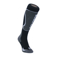 Skarpety narciarskie Salomon Ski Kart Black Anthracite - OUTLET