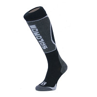 Skarpety narciarskie Salomon Ski Kart Black Anthracite - OUTLET