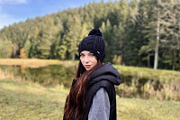Czapka Eisbar Afra Pompon MU Black 2027