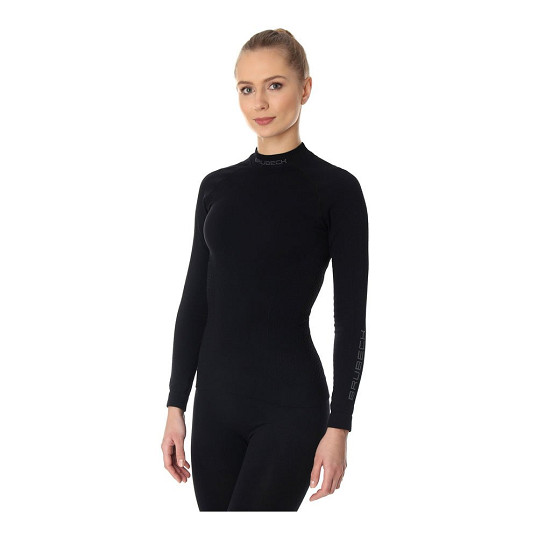 Bluza koszulka damska termoaktywna Brubeck Extreme Thermo Black 2026