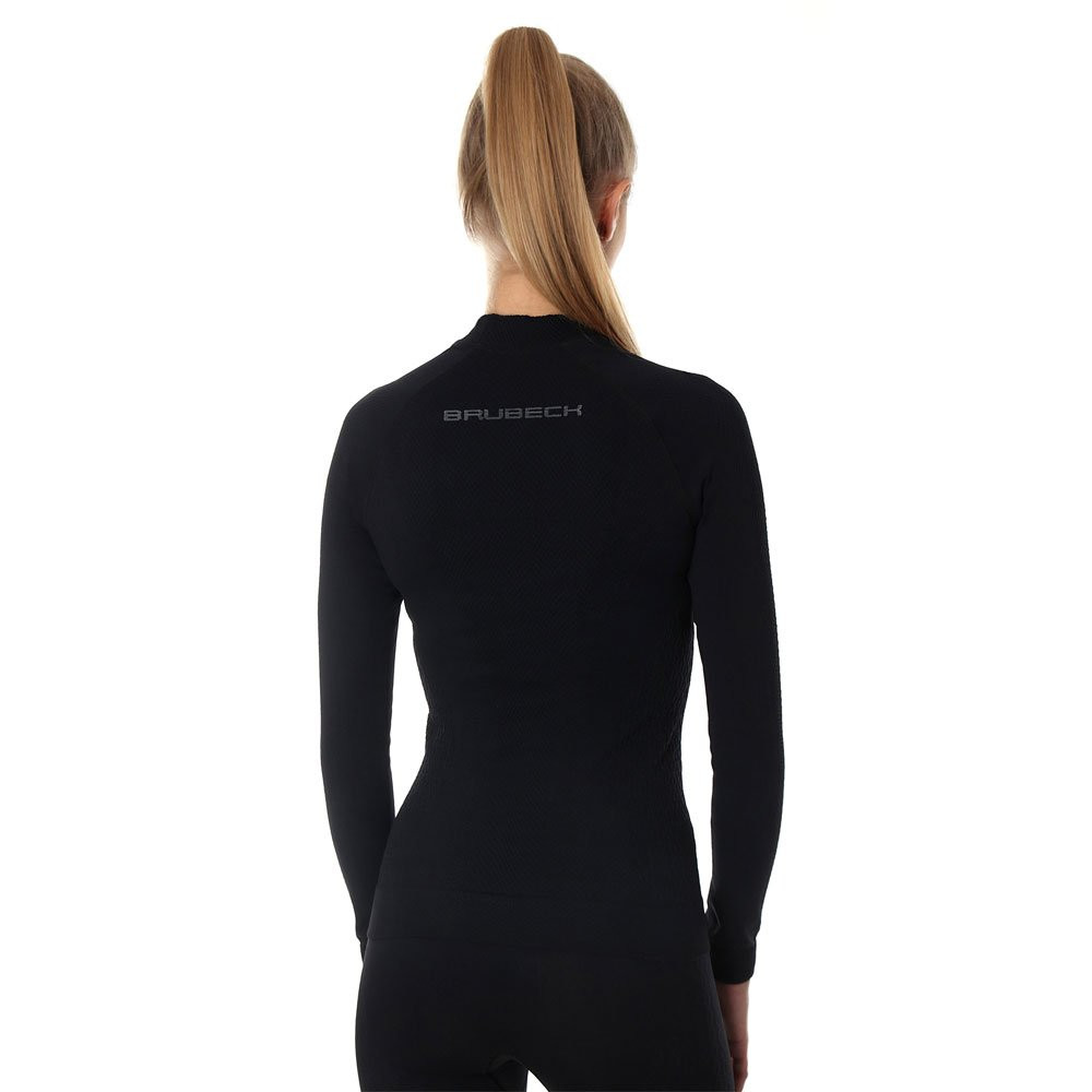 Bluza koszulka damska termoaktywna Brubeck Extreme Thermo Black 2026