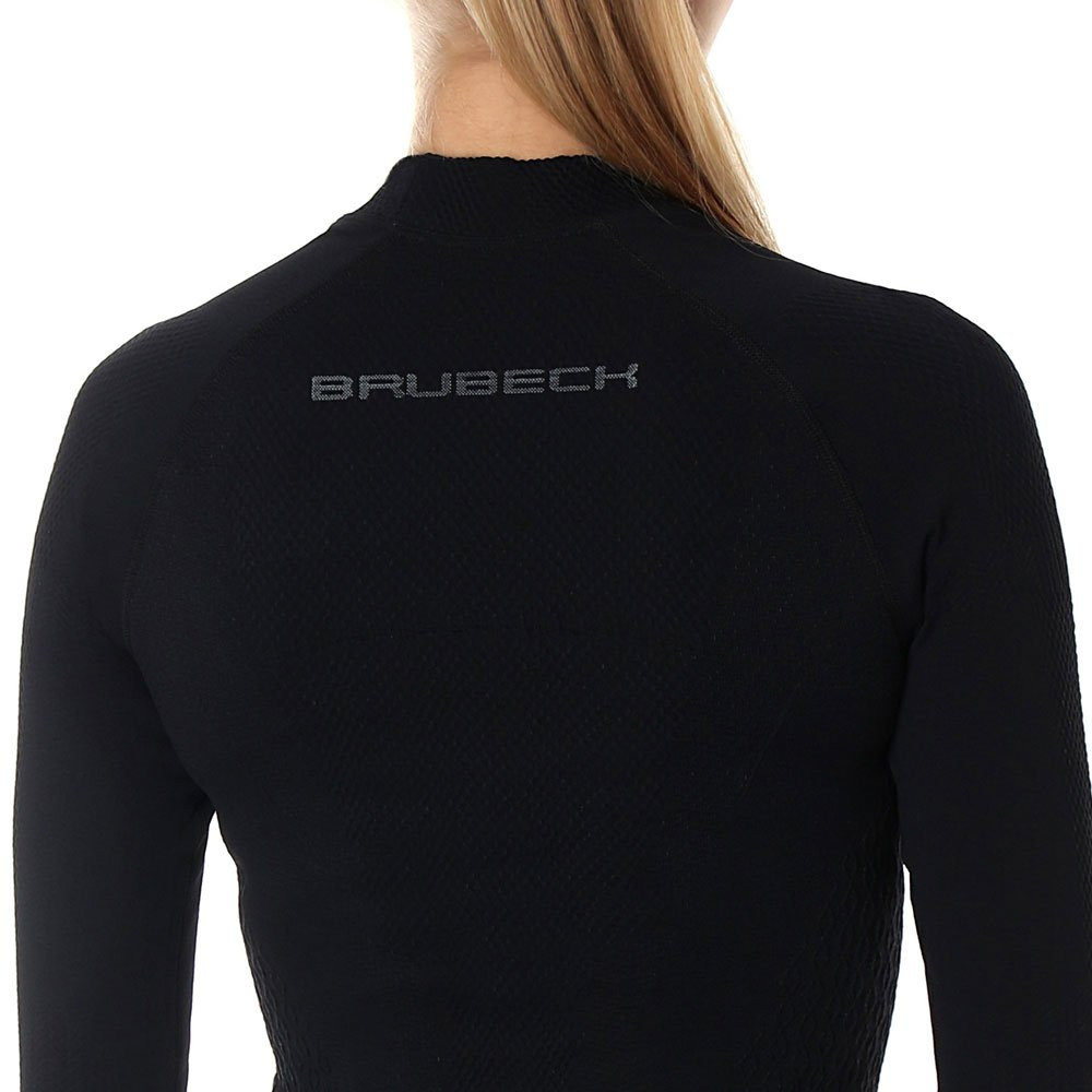 Bluza koszulka damska termoaktywna Brubeck Extreme Thermo Black 2026
