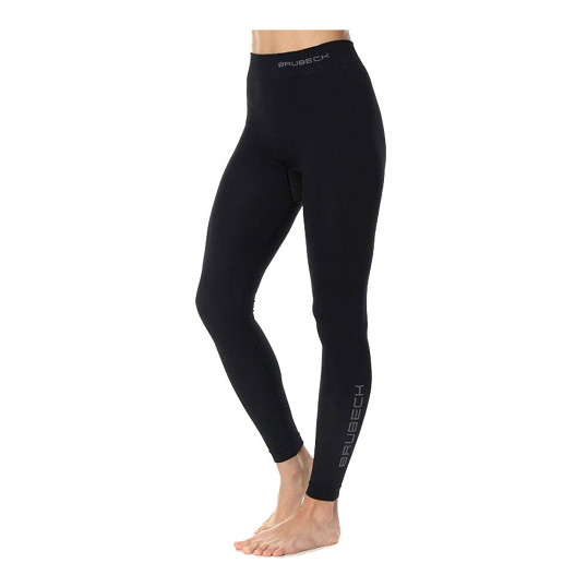 Getry legginsy damskie termoaktywne Brubeck Extreme Thermo Black 2026