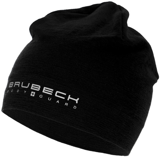Czapka termoaktywna Brubeck Active Wool Hat z wełną merino Black 2026