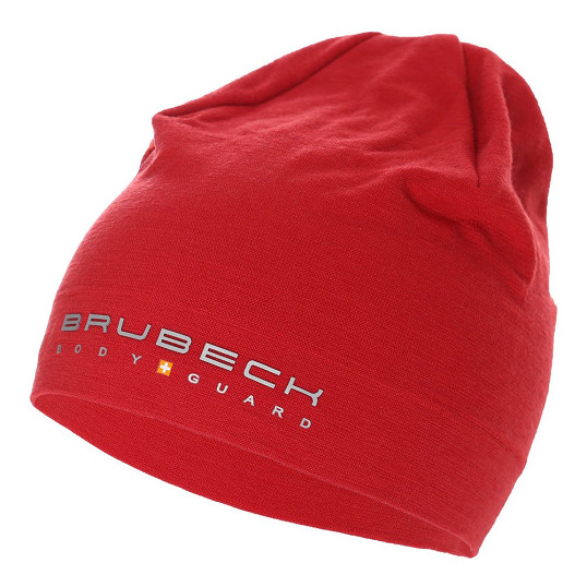 Czapka termoaktywna Brubeck Active Wool Hat z wełną merino Burgundy 2026