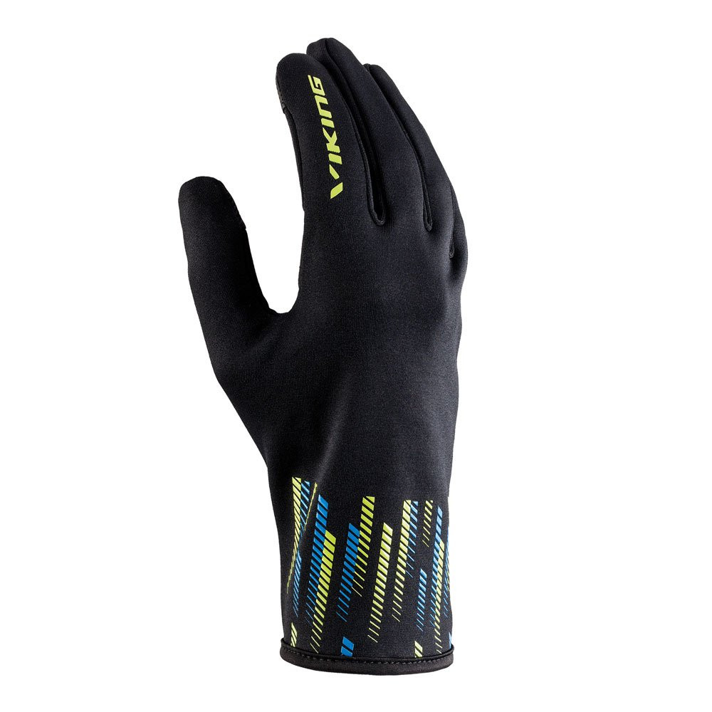 Rękawice uniwersalne Viking Bjornen Black Blue Lime 2027