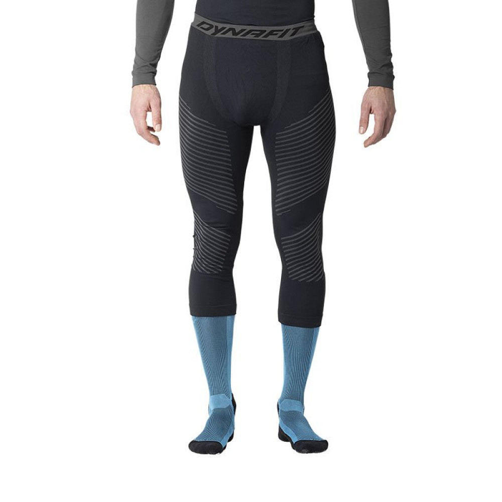Getry kalesony męskie 3/4 Dynafit Speed Dryarn M Tights Black Out 2027