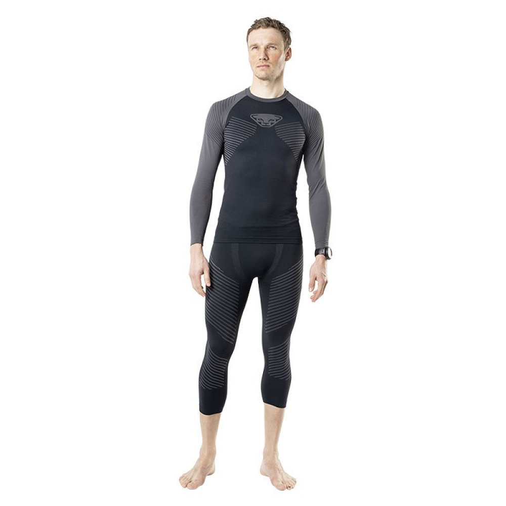 Getry kalesony męskie 3/4 Dynafit Speed Dryarn M Tights Black Out 2027