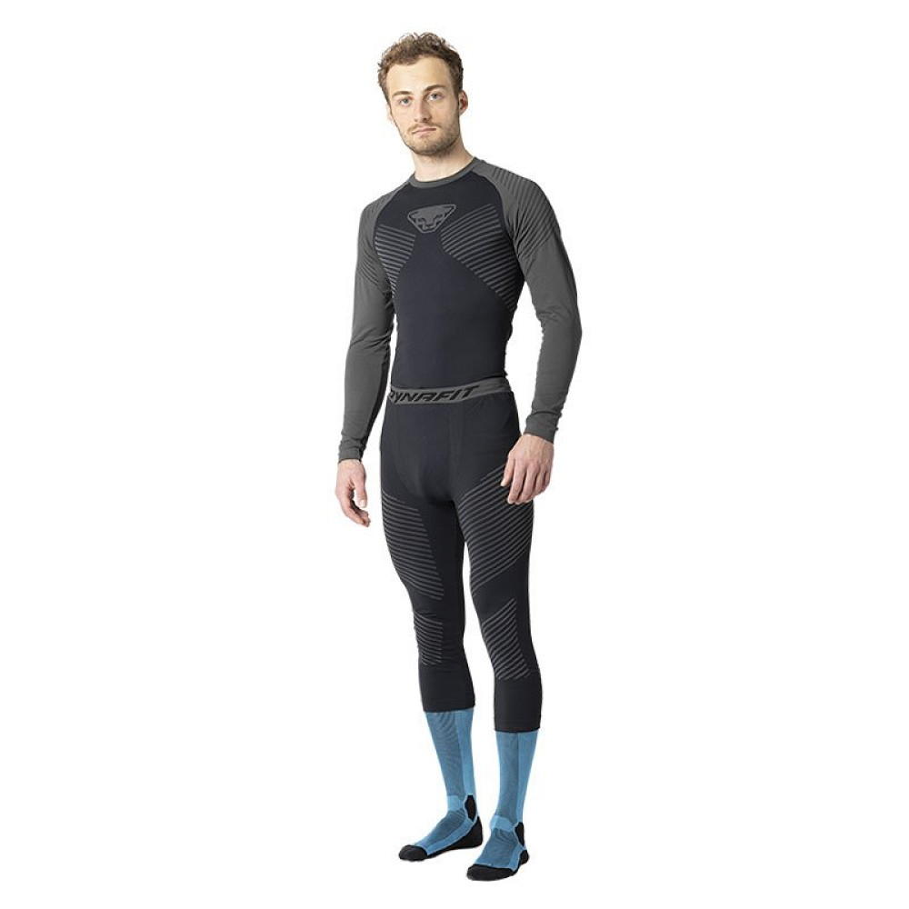 Getry kalesony męskie 3/4 Dynafit Speed Dryarn M Tights Black Out 2027