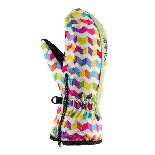 Rękawice narciarskie dziecięce Viking Flick Multicolor - OUTLET
