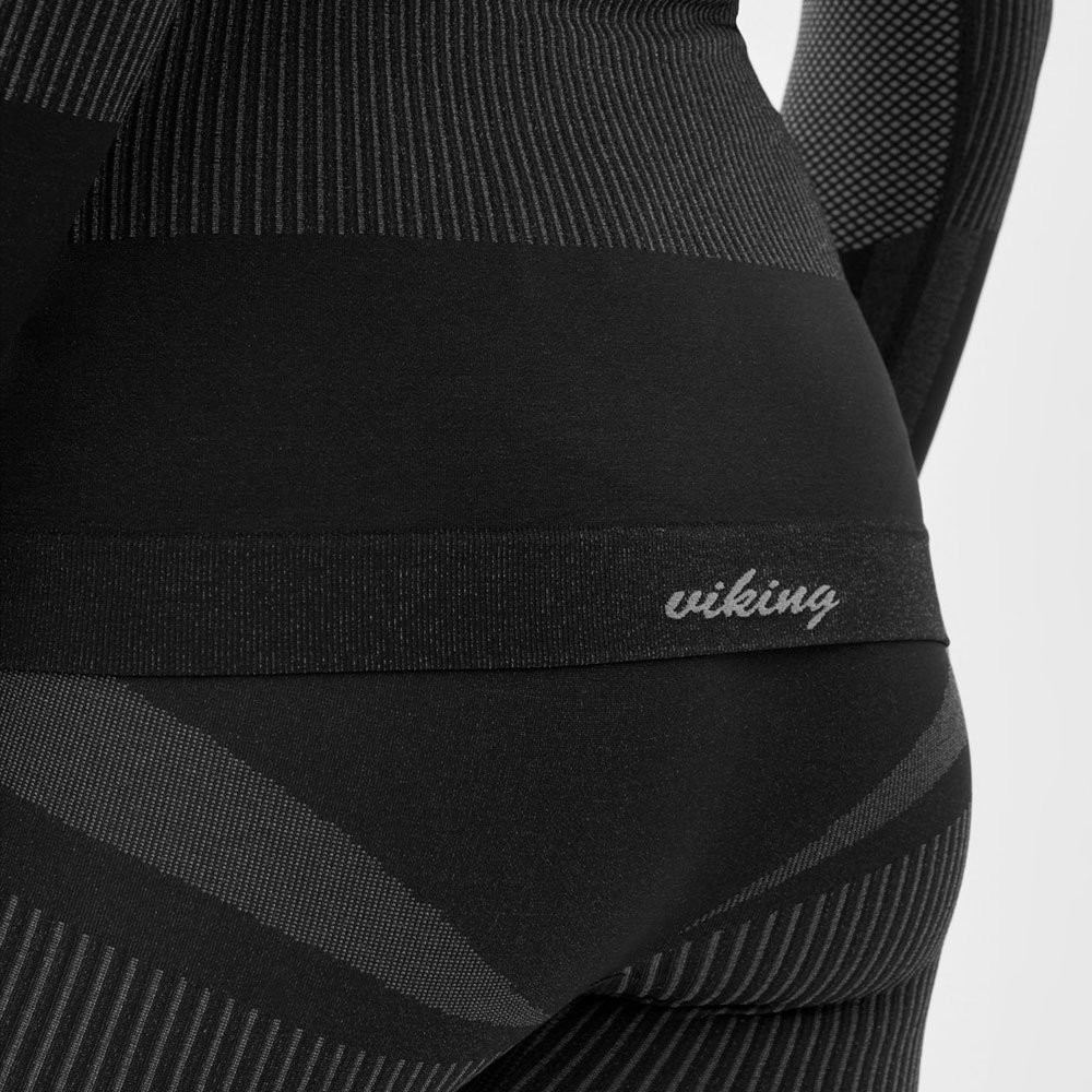 Komplet bielizna damska termoaktywna Viking Ilsa Black Grey 2027