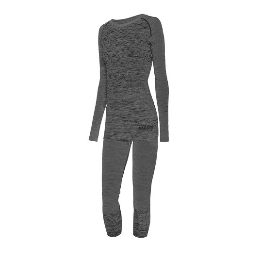 Komplet bielizna damska termoaktywna Viking Petra 3/4 Grey - OUTLET