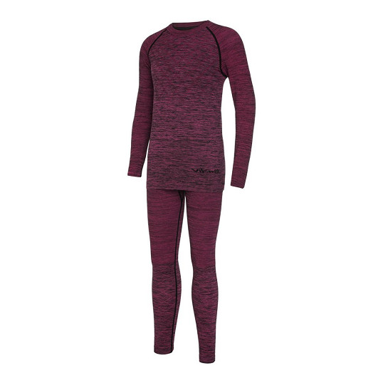 Komplet bielizna dziecięca termoaktywna Viking Fjon Fuchsia - OUTLET