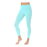 Bielizna getry legginsy termoaktywne damskie Brubeck Thermo Light Blue - OUTLET