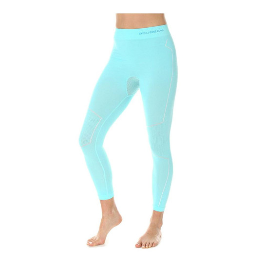 Bielizna getry legginsy termoaktywne damskie Brubeck Thermo Light Blue - OUTLET