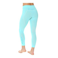 Bielizna getry legginsy termoaktywne damskie Brubeck Thermo Light Blue - OUTLET