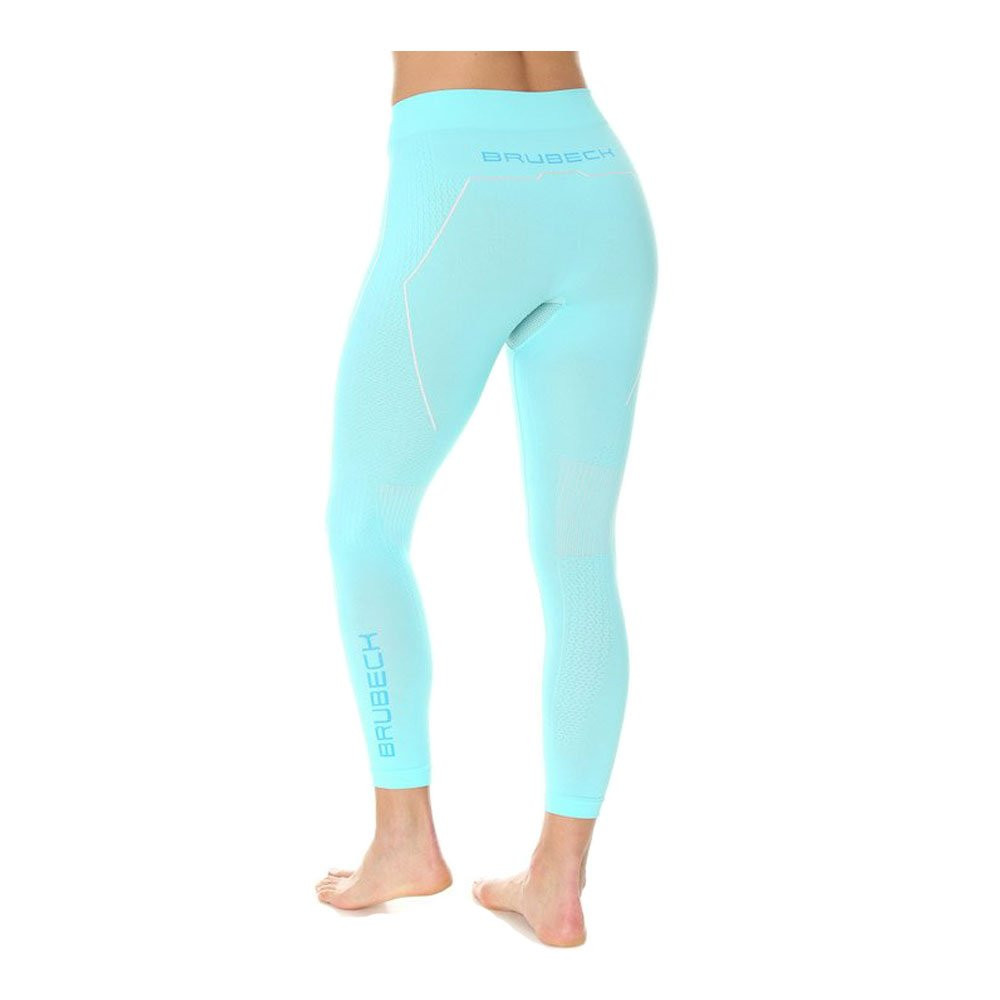 Bielizna getry legginsy termoaktywne damskie Brubeck Thermo Light Blue - OUTLET