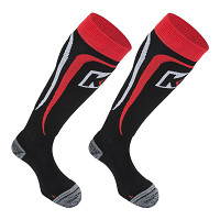 Skarpety narciarskie K2 All Around 2-Pack Black Red / 2 pary - OUTLET