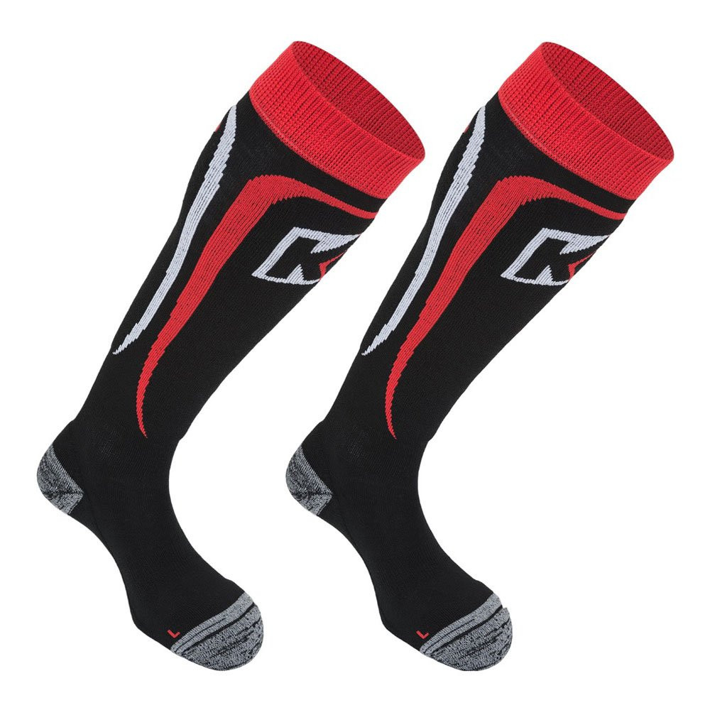 Skarpety narciarskie K2 All Around 2-Pack Black Red / 2 pary - OUTLET