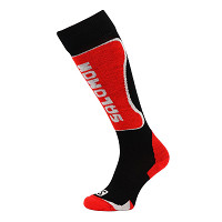 Skarpety narciarskie Salomon Ski Kart Black Red - OUTLET