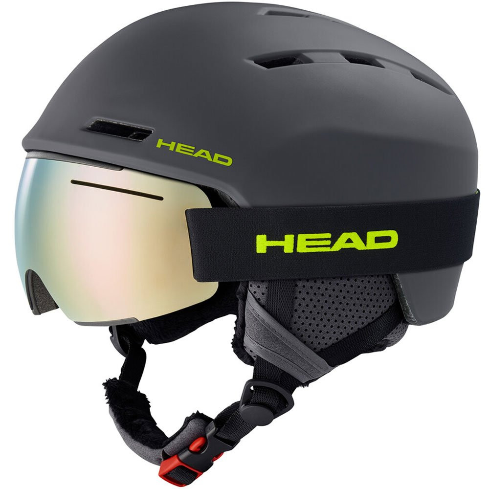 Kask narciarski Head Vico Anthracite Lime - OUTLET
