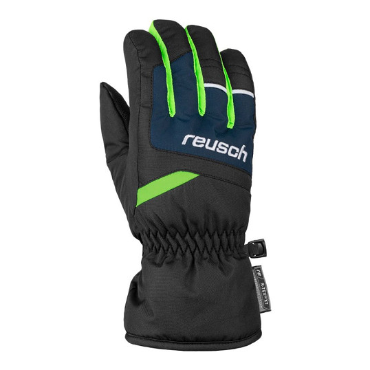 Rękawice narciarskie Reusch Bennet R-Tex XT Junior Dress Blue Neon Green - OUTLET